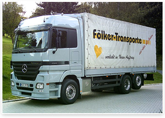 F�lker-Fuhrpark mit 17 hochmodernen Fahrzeugen